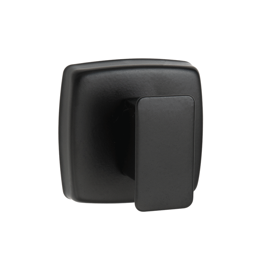 MATTE BLACK ROBE HOOK (SINGLE) – SURFACE MOUNTED