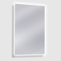 FRAMELESS MIRROR WITH LED BACKLIGHT