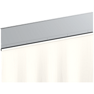 SECURITY SHOWER ROD & CURTAIN (SPECIFY SIZE)