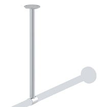 CEILING MOUNTED – 1-1/4" DIA. SHOWER ROD SUPPORT